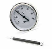 Термометр биметаллический F+R810 TAB63/120 накладной     